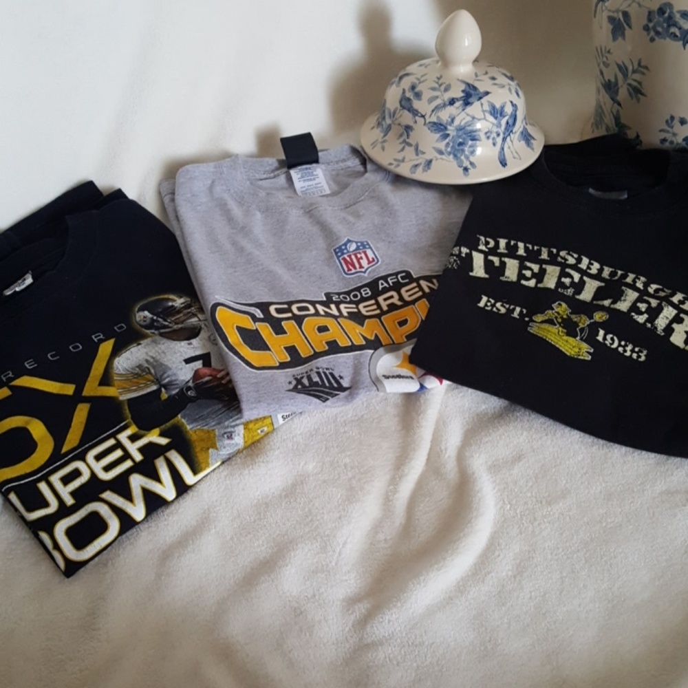 Steelers 3 tee shirts!